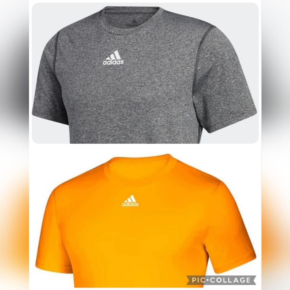 2 Adidas Creator Tee Athletic Training Gym Short Sleeve Shirts Sz XLG  NWT